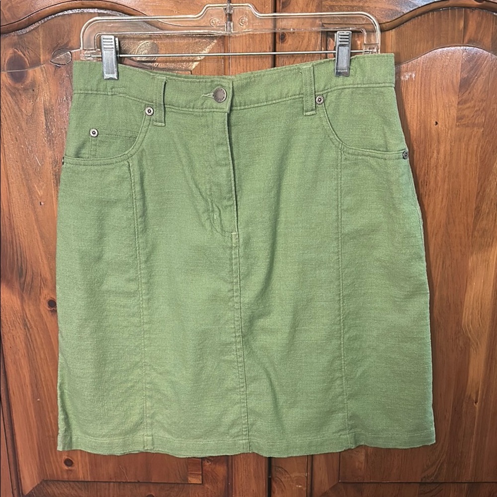 Green Women's Skirt